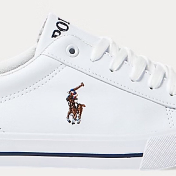 Polo by Ralph Lauren Easten II Faux-Leather Sneaker - Picture 4 of 4